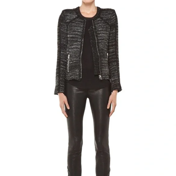 New Black Iro Tweed Jacket